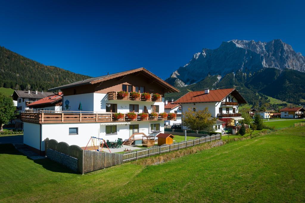 Haus Enzian Daire Lermoos Dış mekan fotoğraf