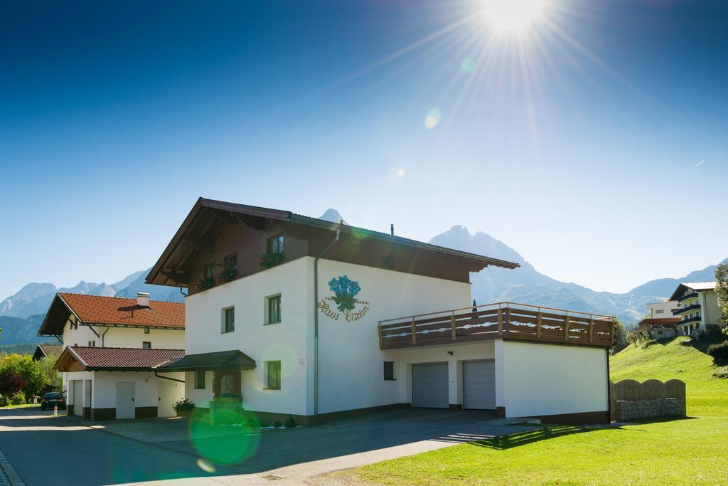 Haus Enzian Daire Lermoos Dış mekan fotoğraf