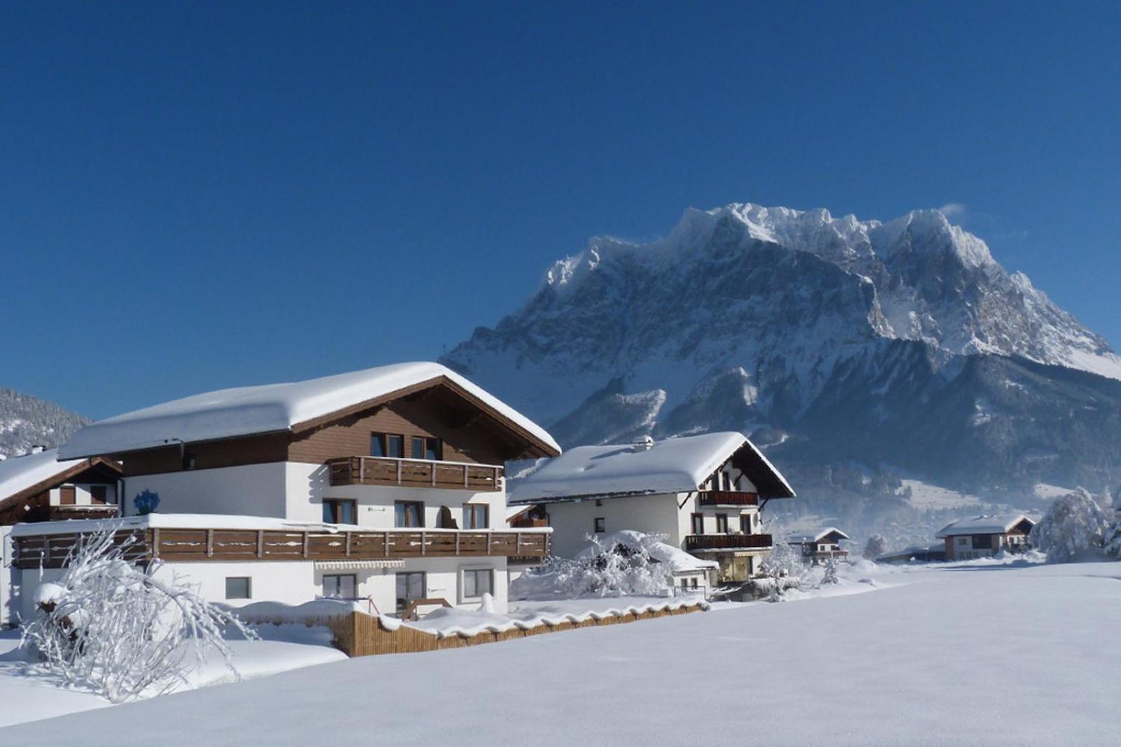 Haus Enzian Daire Lermoos Dış mekan fotoğraf