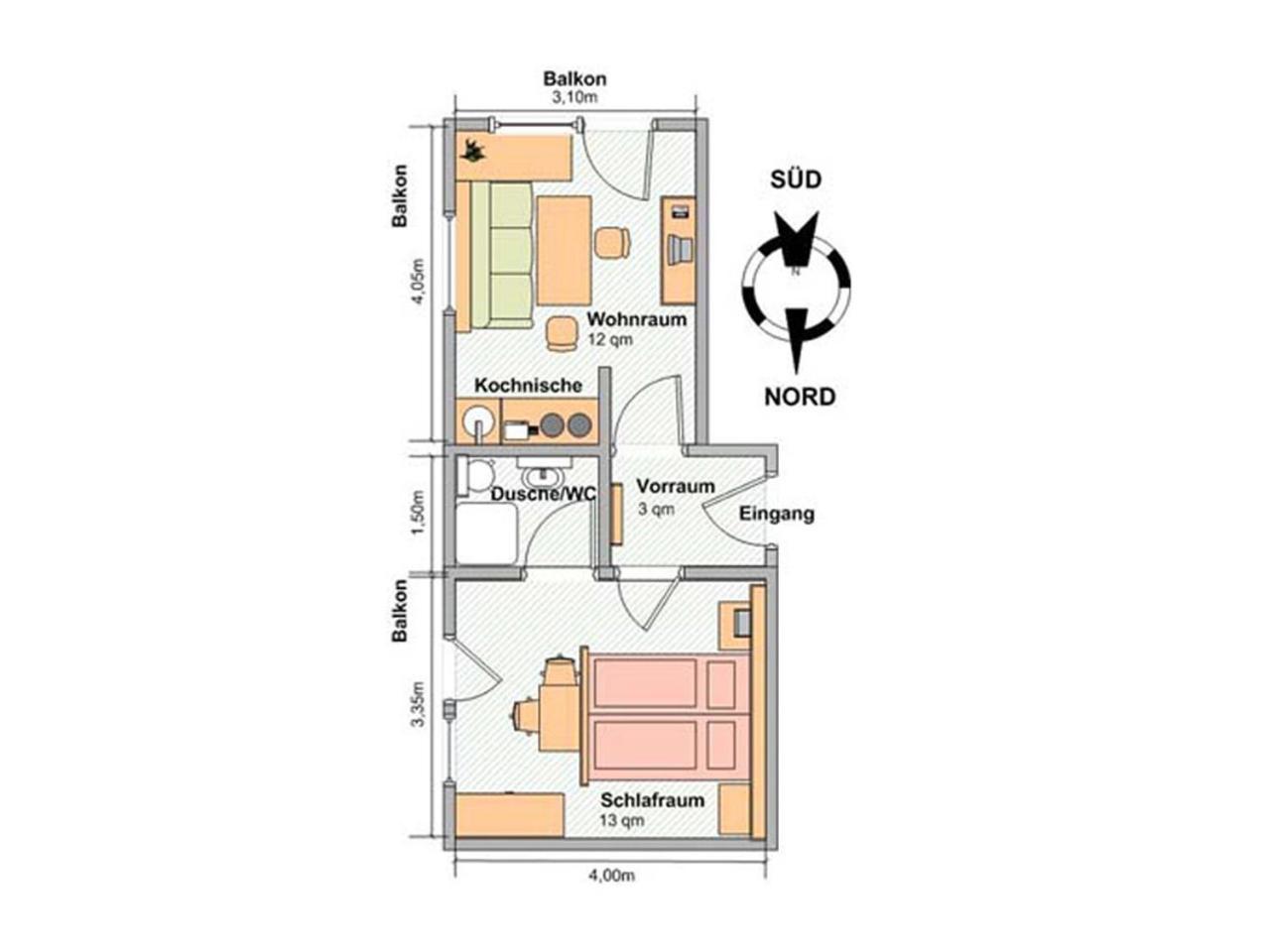 Haus Enzian Daire Lermoos Dış mekan fotoğraf